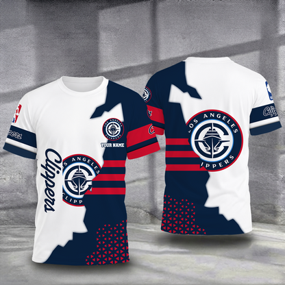 FINAL SALE - NEW CUSTOMIZED NBA10 LCL LOS ANGELES CLIPPERS T-SHIRT, POLO SHIRT, ZIP POLO SHIRT, SWEATSHIRT, HOODIE & ZIP HOODIE