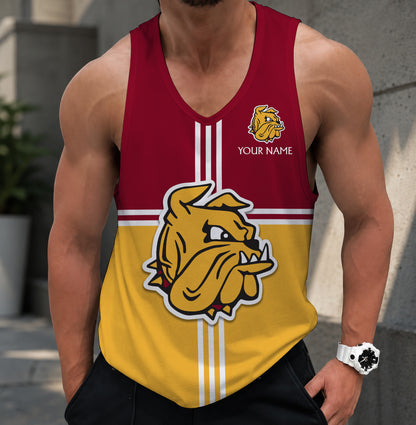 EXCLUSIVE EDITION - NEW CUSTOMIZED NCAA MFF10 MDB MINNESOTA DULUTH BULLDOGS UNISEX TANK TOP