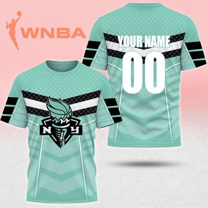 SPECIAL EDITION - NEW CUSTOMIZED WNBA10 NYL NEW YORK LIBERTY T-SHIRT, POLO SHIRT, ZIP POLO SHIRT, SWEATSHIRT, HOODIE & ZIP HOODIE