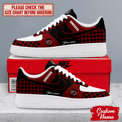 SPECIAL EDITION - NEW CUSTOMIZED NCAA CWS10 SCG SOUTH CAROLINA GAMECOCKS AF1 SHOES