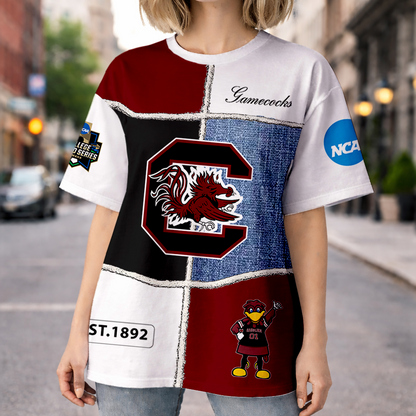 LIMITED DROP - NEW CUSTOMIZED | NCAA CWS10 SCG SC GAMECOCKS HOODIE, T-SHIRTS, ZIP HOODIE, SWEATSHIRTS & POLO SHIRT