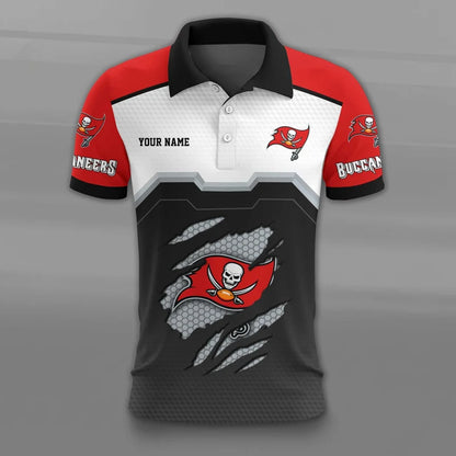 VIRAL EDITION - NEW CUSTOMIZED NFL10 TBB TAMPA BAY BUCCANEERS T-SHIRT, POLO SHIRT, ZIP POLO SHIRT, SWEATSHIRT, HOODIE & ZIP HOODIE