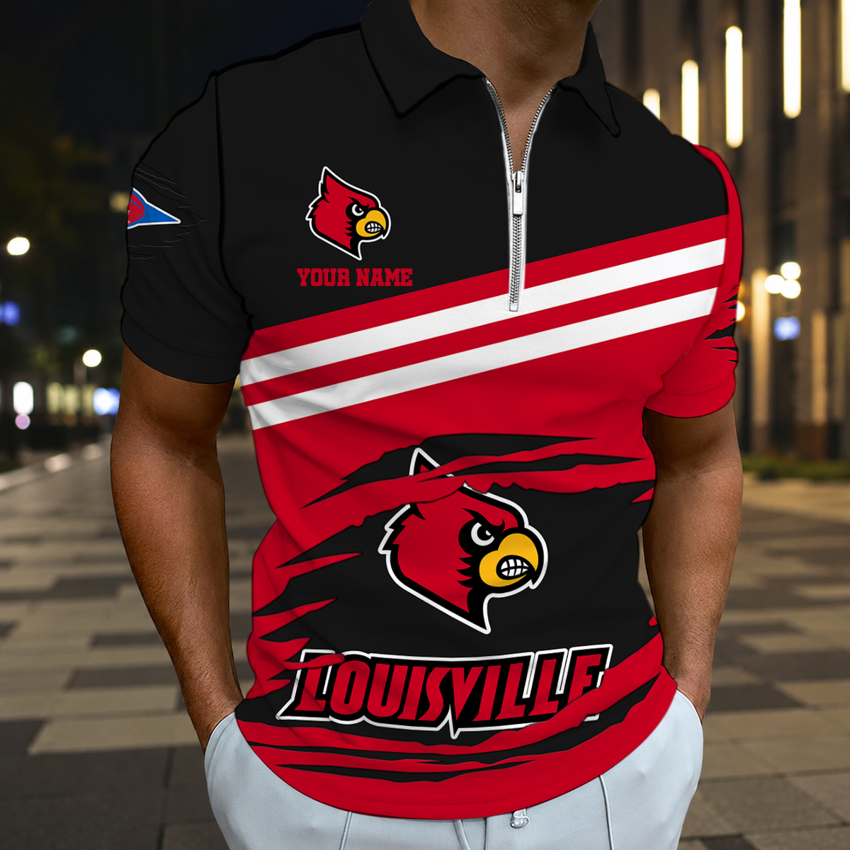 LIMITED EDITION - NEW CUSTOMIZED NCAA FBS10 ULC LOUISVILLE CARDINALS FBS POLO SHIRT, ZIP POLO SHIRT, HOODIE, ZIP HOODIE, T-SHIRT & SWEATSHIRT