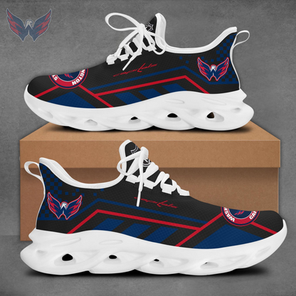 LIMITED EDITION - NEW CUSTOMIZED NHL10 WCP WASHINGTON CAPITALS CLUNKY SNEAKERS