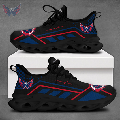 LIMITED EDITION - NEW CUSTOMIZED NHL10 WCP WASHINGTON CAPITALS CLUNKY SNEAKERS