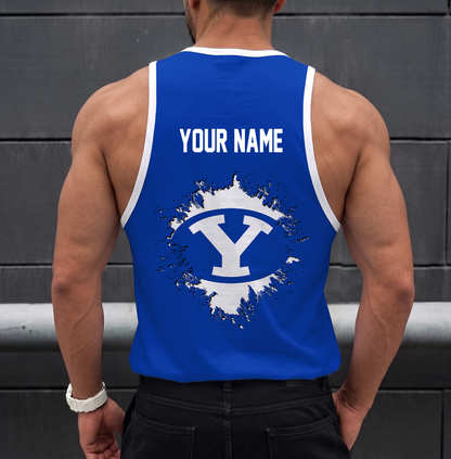 SPECIAL EDITION - NEW CUSTOMIZED NCAA FBS11 BYU BYU COUGARS UNISEX TANK TOP