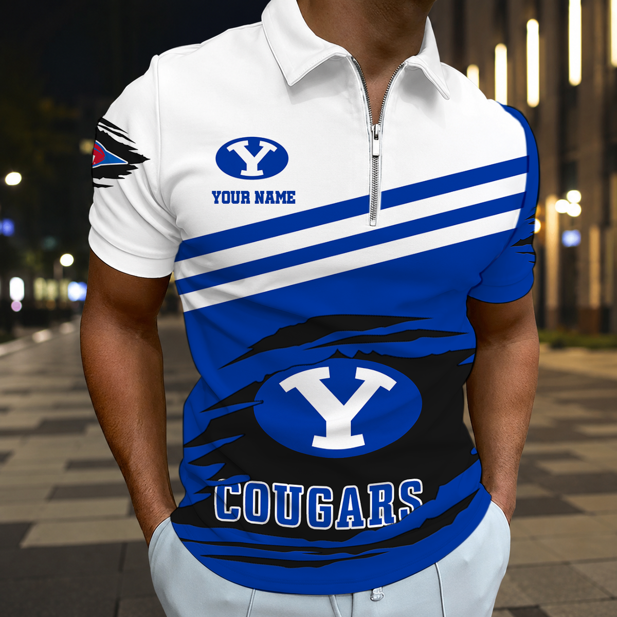 LIMITED EDITION - NEW CUSTOMIZED NCAA FBS11 BYU COUGARS POLO SHIRT, ZIP POLO SHIRT, HOODIE, ZIP HOODIE, T-SHIRT & SWEATSHIRT