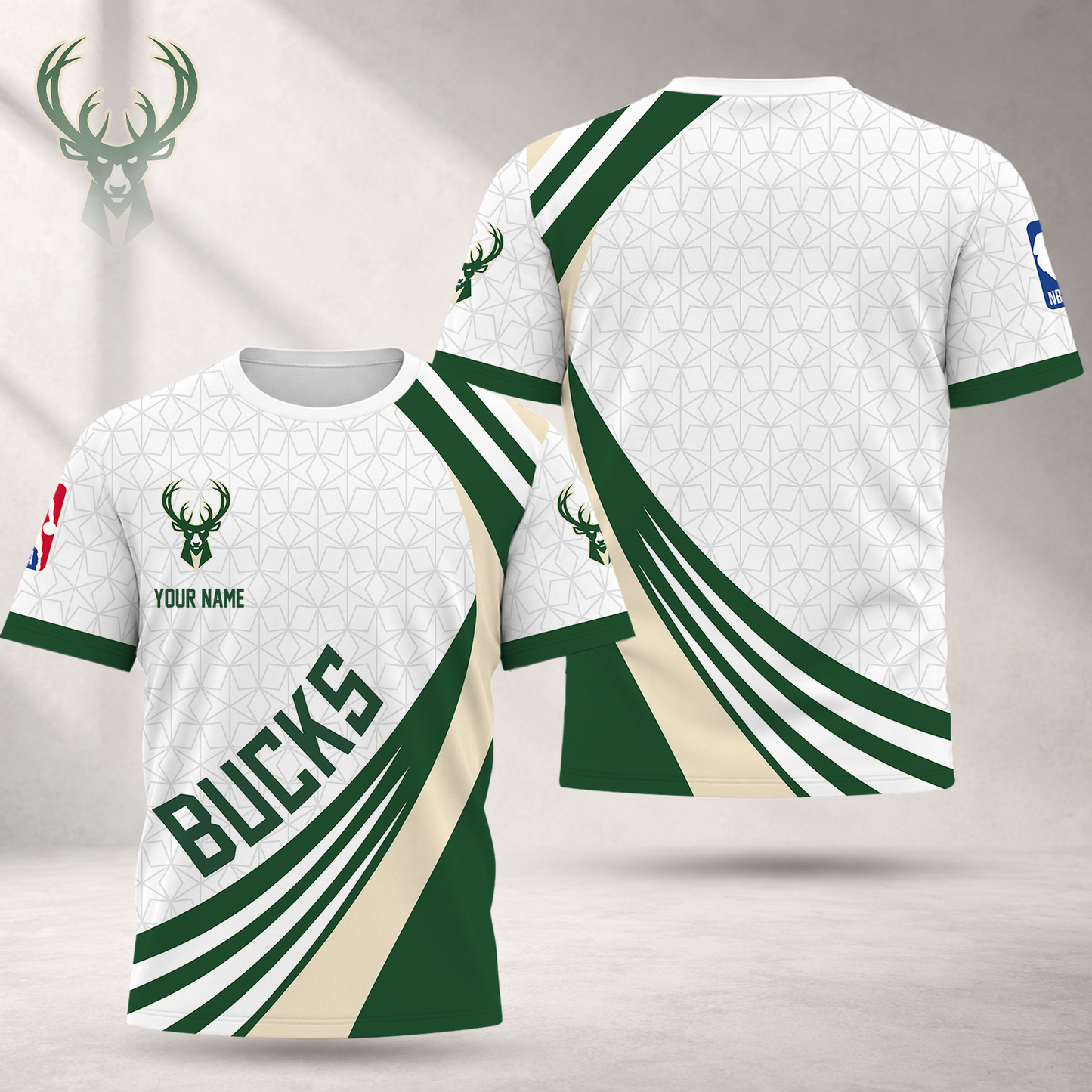 FINAL SALE - NEW CUSTOMIZED NBA11 MBU MILWAUKEE BUCKS T-SHIRT, POLO SHIRT, ZIP POLO SHIRT, SWEATSHIRT, HOODIE & ZIP HOODIE