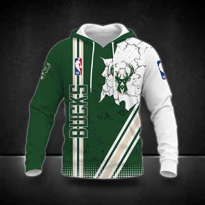 FINAL SALE - NEW CUSTOMIZED NBA11 MBU MILWAUKEE BUCKS T-SHIRT, POLO SHIRT, ZIP POLO SHIRT, SWEATSHIRT, HOODIE & ZIP HOODIE