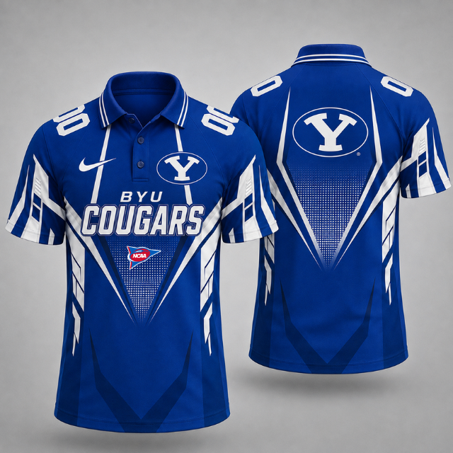 VIRAL EDITION - NEW CUSTOMIZED NCAA FBS11 BYU BYU COUGARS POLO SHIRT, ZIP POLO SHIRT, HOODIE, ZIP HOODIE, T-SHIRT & SWEATSHIRT