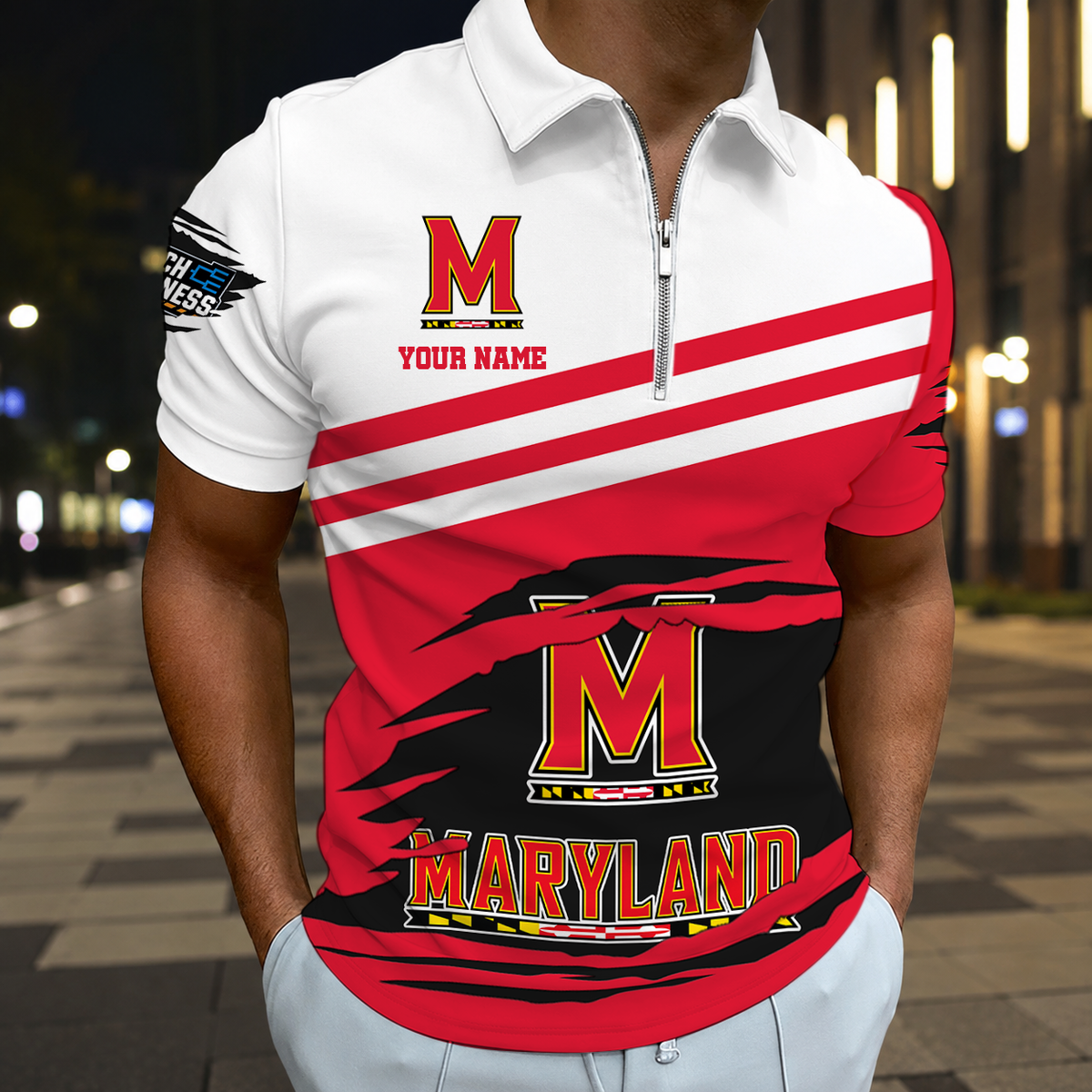 EXCLUSIVE EDITION - NEW CUSTOMIZED NCAA MAM11 MLT MARYLAND TERRAPINS T-SHIRT, POLO SHIRT, ZIP POLO SHIRT, SWEATSHIRT, HOODIE & ZIP HOODIE
