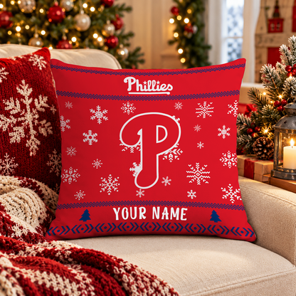 FINAL SALE - NEW PERSONALIZED MLB11 PPS PHILADELPHIA PHILLIES PILLOW CASE