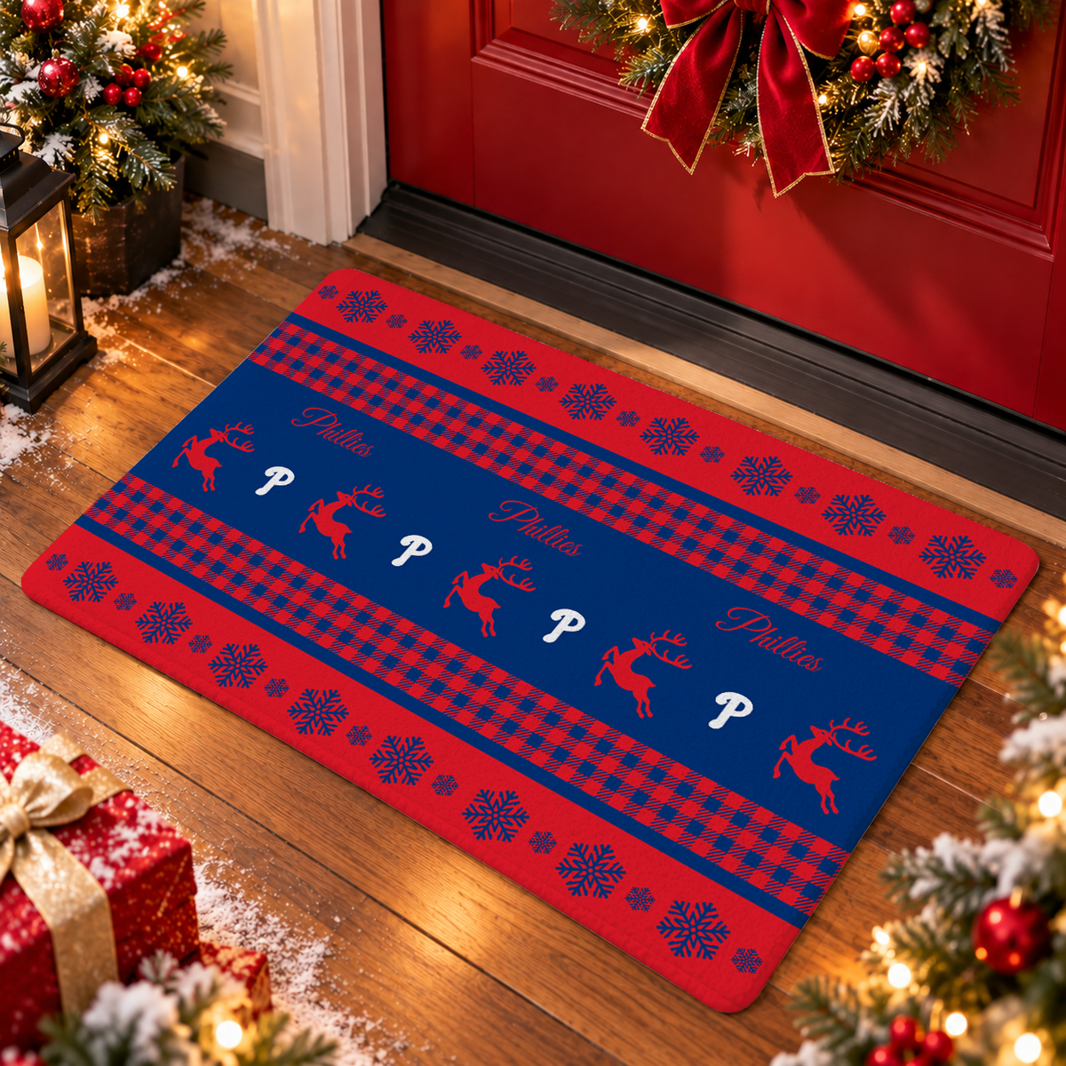 VIRAL EDITION - NEW CUSTOMIZED MLB11 PPS PHILADELPHIA PHILLIES WATER-ABSORBENT FLOOR MAT