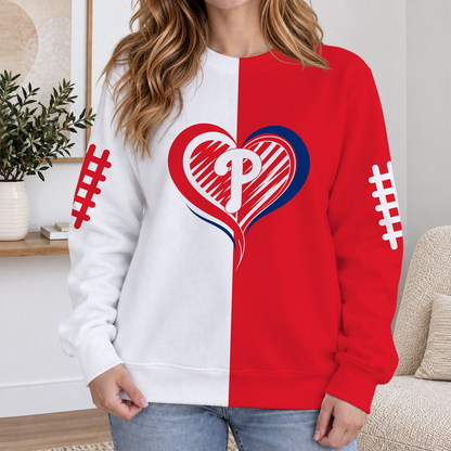 SPECIAL EDITION - NEW CUSTOMIZED MLB11 PPS PHILADELPHIA PHILLIES RIBBED HOODIE & SWEATSHIRT
