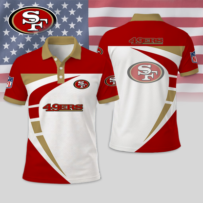 SPECIAL EDITION - NEW CUSTOMIZED | NFL11 SF49 SAN FRANCISCO 49ERS T-SHIRT, POLO SHIRT, ZIP POLO SHIRT, SWEATSHIRT, HOODIE & ZIP HOODIE