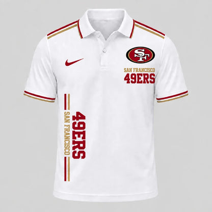 VIRAL EDITION - NEW CUSTOMIZED NFL11 SF49 SAN FRANCISCO 49ERS T-SHIRT, POLO SHIRT, ZIP POLO SHIRT, SWEATSHIRT, HOODIE & ZIP HOODIE