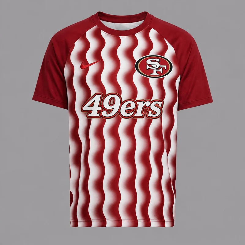 VIRAL EDITION - NEW CUSTOMIZED NFL11 SF49 SAN FRANCISCO 49ERS T-SHIRT, POLO SHIRT, ZIP POLO SHIRT, SWEATSHIRT, HOODIE & ZIP HOODIE