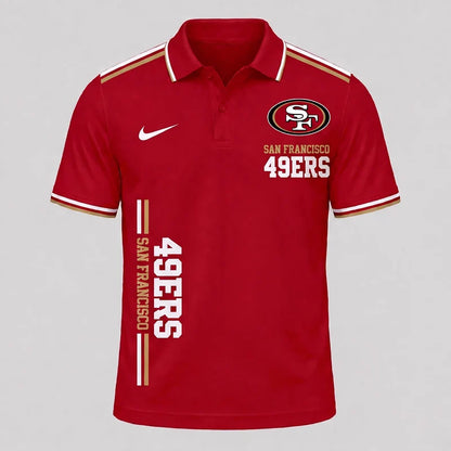 VIRAL EDITION - NEW CUSTOMIZED NFL11 SF49 SAN FRANCISCO 49ERS T-SHIRT, POLO SHIRT, ZIP POLO SHIRT, SWEATSHIRT, HOODIE & ZIP HOODIE