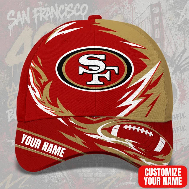 EXCLUSIVE EDITION - NEW CUSTOMIZED NFL11 SF49 SAN FRANCISCO 49ERS CLASSIC CAP