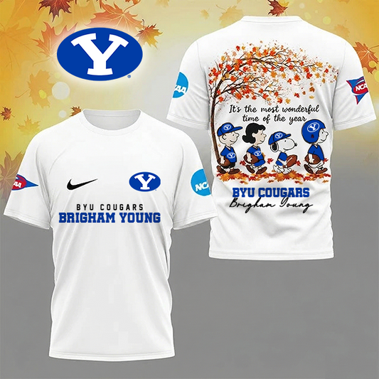 VIRAL EDITION - NEW CUSTOMIZED NCAA FBS11 BYU BYU COUGARS T-SHIRT, SWEATSHIRT, HOODIE & ZIP HOODIE