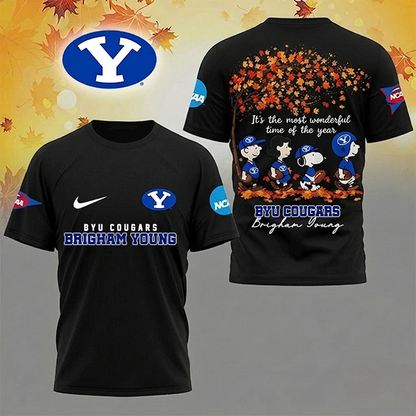 VIRAL EDITION - NEW CUSTOMIZED NCAA FBS11 BYU BYU COUGARS T-SHIRT, SWEATSHIRT, HOODIE & ZIP HOODIE