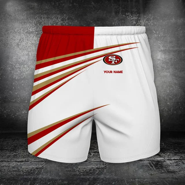 VIRAL EDITION - NEW CUSTOMIZED NFL11 SF49 SAN FRANCISCO 49ERS POLO, T-SHIRT & SHORT PANTS SET