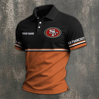 [SPECIAL OFFER] NEW CUSTOMIZED NFL11 SF49 SAN FRANCISCO 49ERS POLO SHIRT