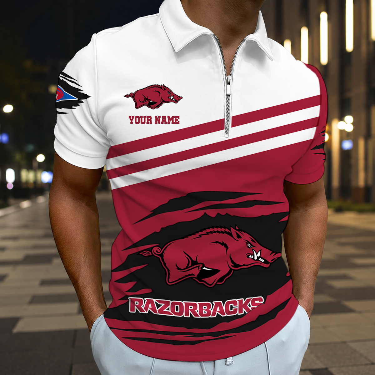 LIMITED EDITION - NEW CUSTOMIZED NCAA FBS12 AKR ARKANSAS RAZORBACKS POLO SHIRT, ZIP POLO SHIRT, HOODIE, ZIP HOODIE, T-SHIRT & SWEATSHIRT