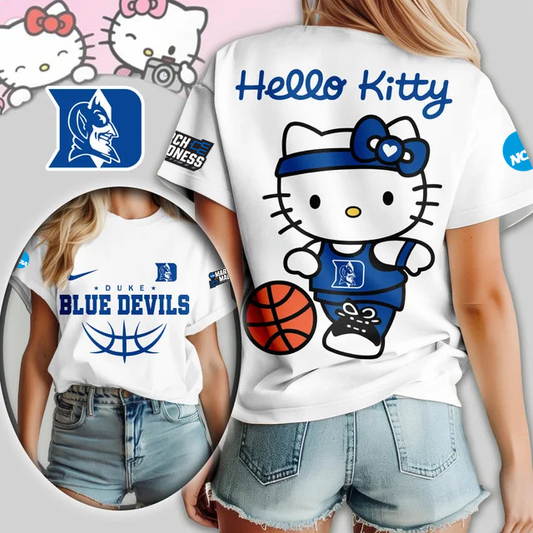 MEGA SALE - NEW CUSTOMIZED NCAA MAM12 DLD DL DEVILS HELLO KITTY T-SHIRT, SWEATSHIRT, HOODIE & ZIP HOODIE