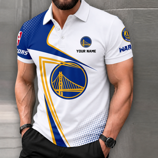 FINAL SALE - NEW CUSTOMIZED NBA12 GSW GOLDEN STATE WARRIORS T-SHIRT, POLO SHIRT, ZIP POLO SHIRT, SWEATSHIRT, HOODIE & ZIP HOODIE