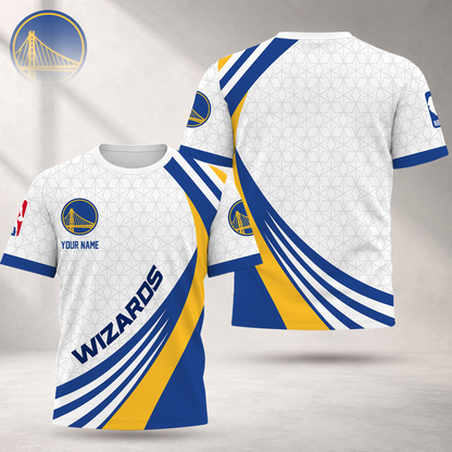 FINAL SALE - NEW CUSTOMIZED NBA12 GSW GOLDEN STATE WARRIORS T-SHIRT, POLO SHIRT, ZIP POLO SHIRT, SWEATSHIRT, HOODIE & ZIP HOODIE