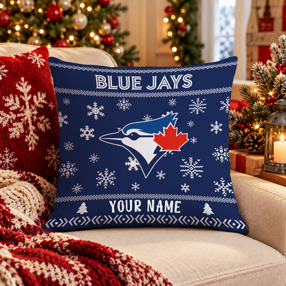 FINAL SALE - NEW PERSONALIZED MLB12 TBJ TORONTO BLUE JAYS PILLOW CASE