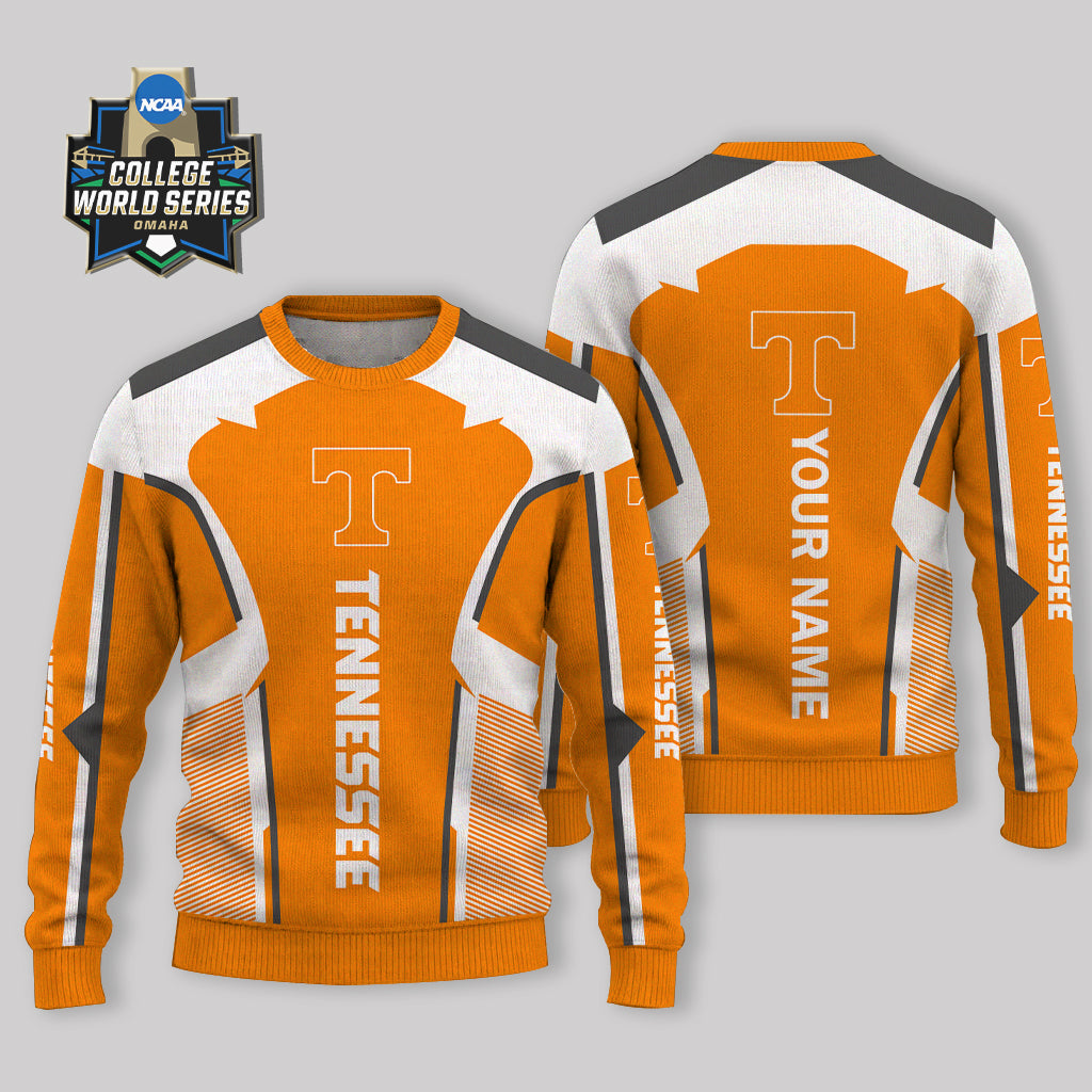 LIMITED EDITION - NEW CUSTOMIZED NCAA CWS12 TNV TENNESSEE VOLUNTEERS UGLY SWEATER