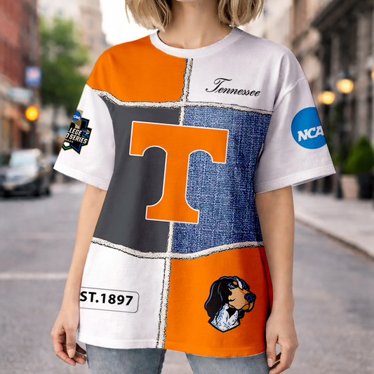 LIMITED DROP - NEW CUSTOMIZED | NCAA CWS12 TNV TN VOLUNTEERS HOODIE, T-SHIRTS, ZIP HOODIE, SWEATSHIRTS & POLO SHIRT