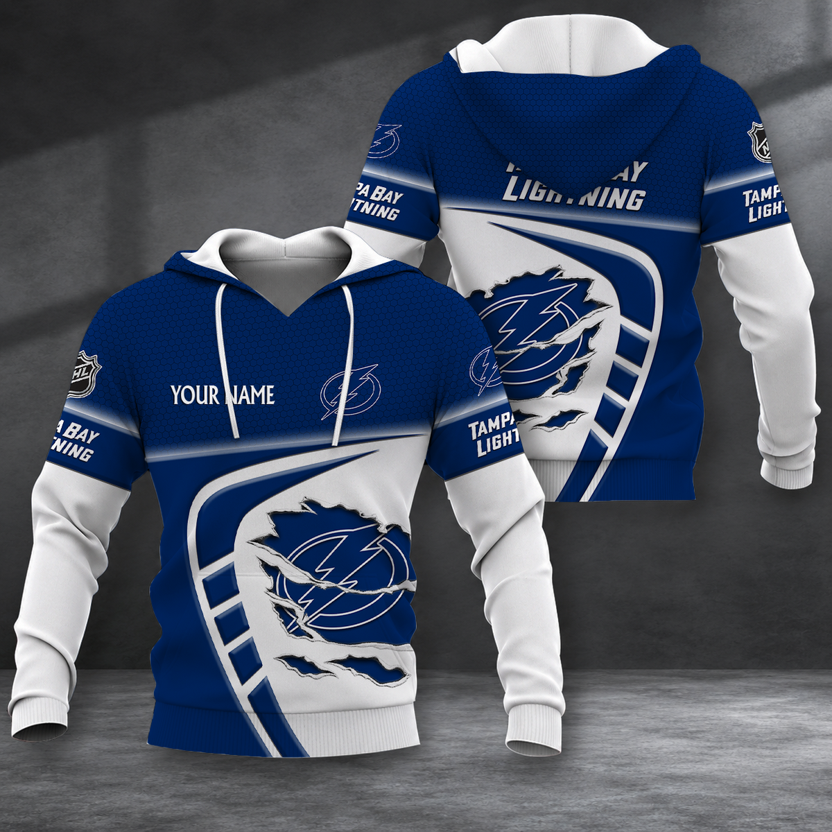 LIMITED EDITION - NEW CUSTOMIZED NHL12 TPL TAMPA BAY LIGHTNING T-SHIRT, POLO SHIRT, ZIP POLO SHIRT, SWEATSHIRT, HOODIE & ZIP HOODIE