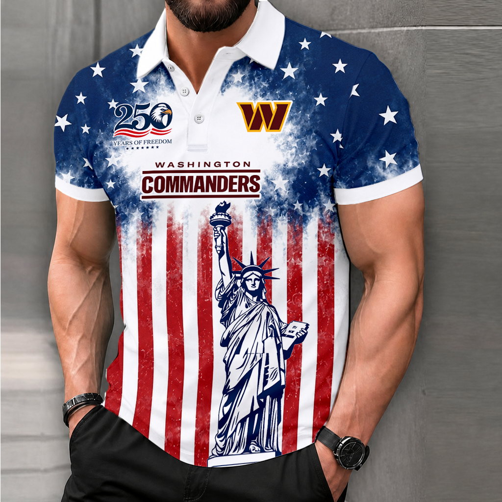 MEGA SALE - NEW CUSTOMIZED NFL12 WTC WASHINGTON COMMANDERS POLO SHIRT, ZIP POLO SHIRT & T-SHIRTS