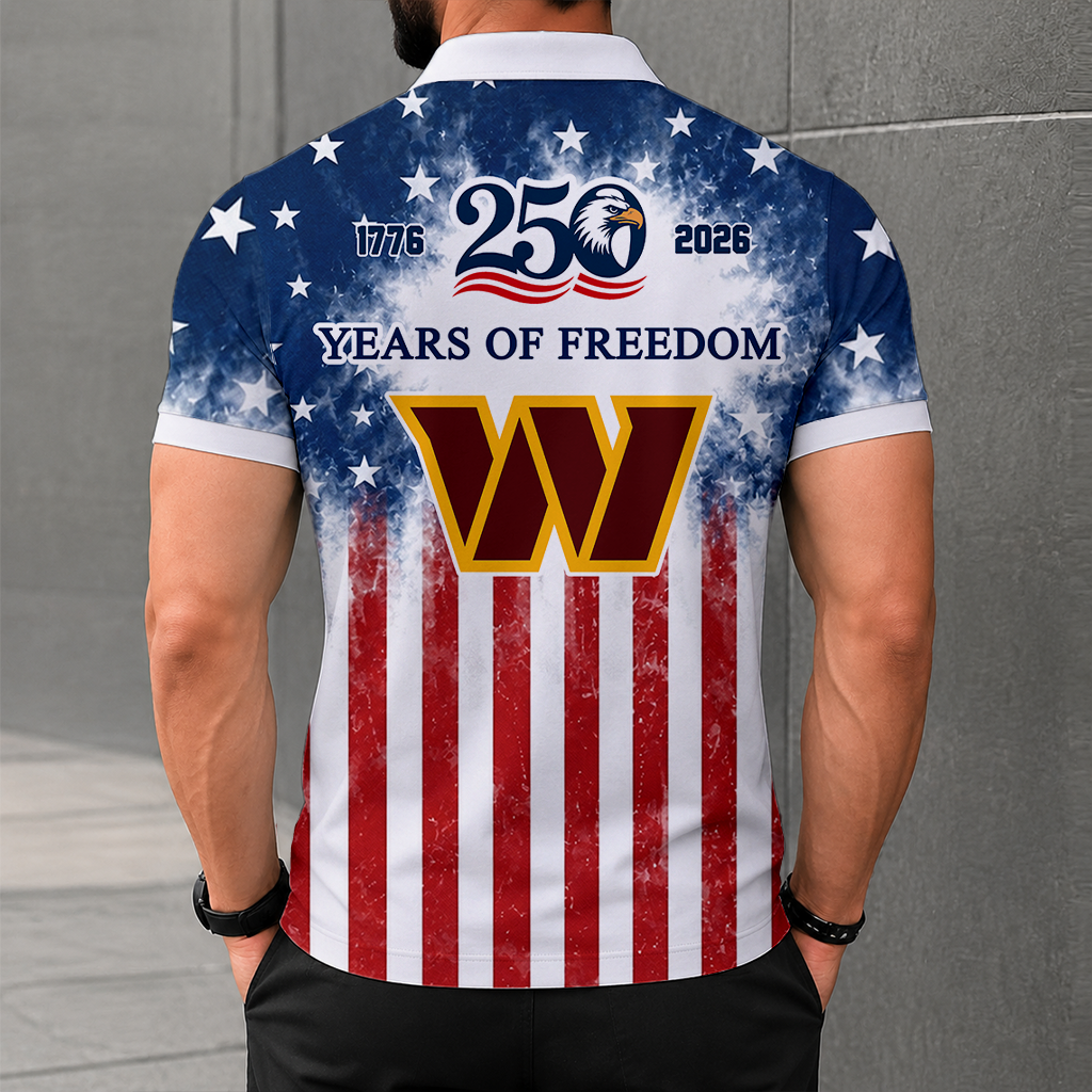 MEGA SALE - NEW CUSTOMIZED NFL12 WTC WASHINGTON COMMANDERS POLO SHIRT, ZIP POLO SHIRT & T-SHIRTS