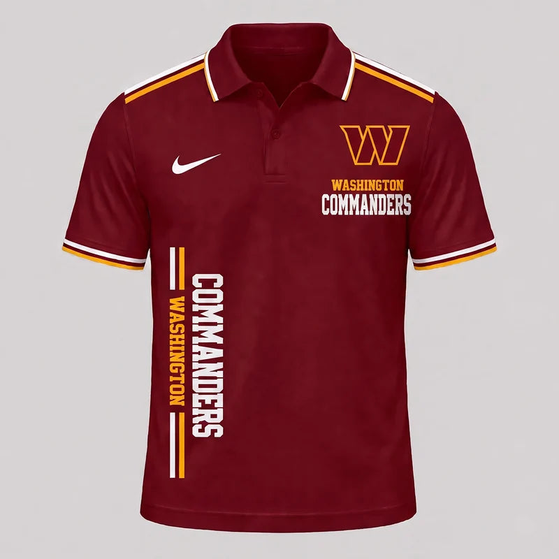VIRAL EDITION - NEW CUSTOMIZED NFL12 WTC WASHINGTON COMMANDERS T-SHIRT, POLO SHIRT, ZIP POLO SHIRT, SWEATSHIRT, HOODIE & ZIP HOODIE