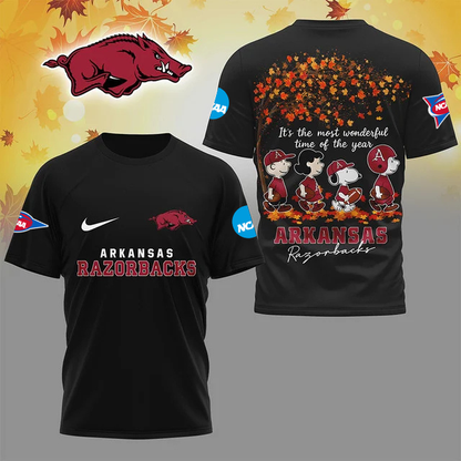 VIRAL EDITION - NEW CUSTOMIZED NCAA FBS12 AKR AK RAZORBACKS T-SHIRT, SWEATSHIRT, HOODIE & ZIP HOODIE