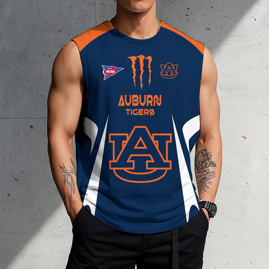 ACTIVE OFFER - NEW CUSTOMIZED | NCAA FBS13 ABT AB TIGERS MEN'S GYM SHIRT
