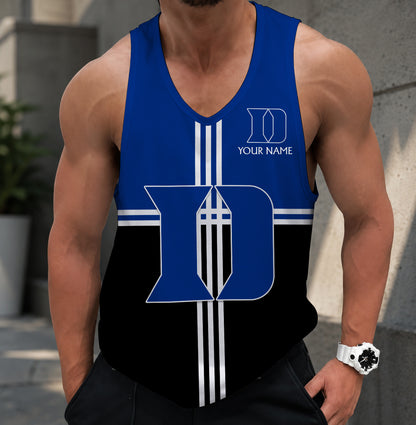 SPECIAL EDITION - NEW CUSTOMIZED NCAA CFH13 DLD DUKE BLUE DEVILS UNISEX TANK TOP