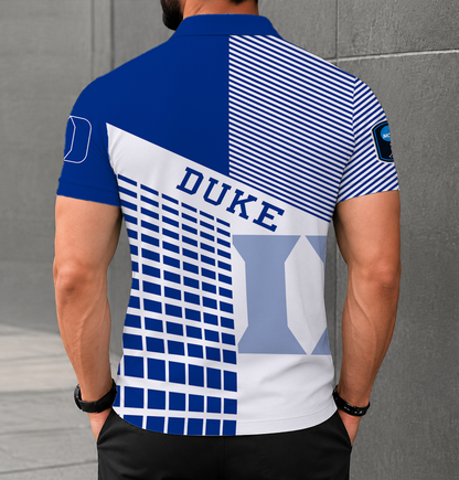 LIMITED EDITION - NEW CUSTOMIZED NCAA CFH13 DLD DUKE BLUE DEVILS POLO SHIRT
