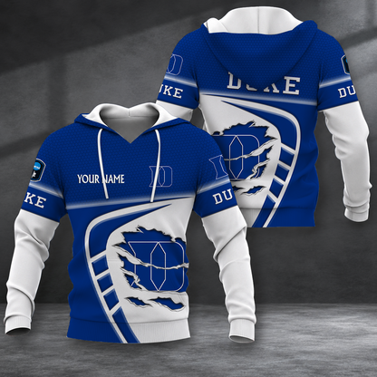 ELITE EDITION - NEW CUSTOMIZED NCAA CFH13 DLD DUKE BLUE DEVILS HOODIE, ZIP HOODIE, T-SHIRT, POLO SHIRT, ZIP POLO SHIRT & SWEATSHIRT