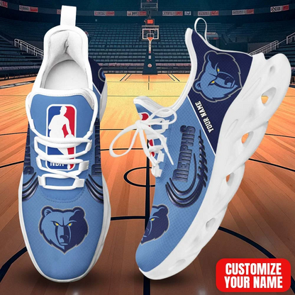 FINAL SALE - NEW CUSTOMIZED NBA13 MGR MEMPHIS GRIZZLIES PREMIUM CLUNKY SNEAKERS