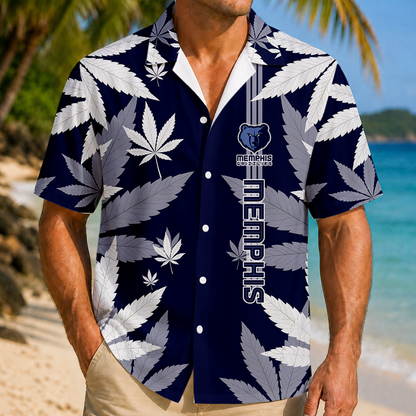 FINAL SALE - NEW CUSTOMIZED NBA13 MGR MEMPHIS GRIZZLIES UNISEX HAWAIIAN SHIRT
