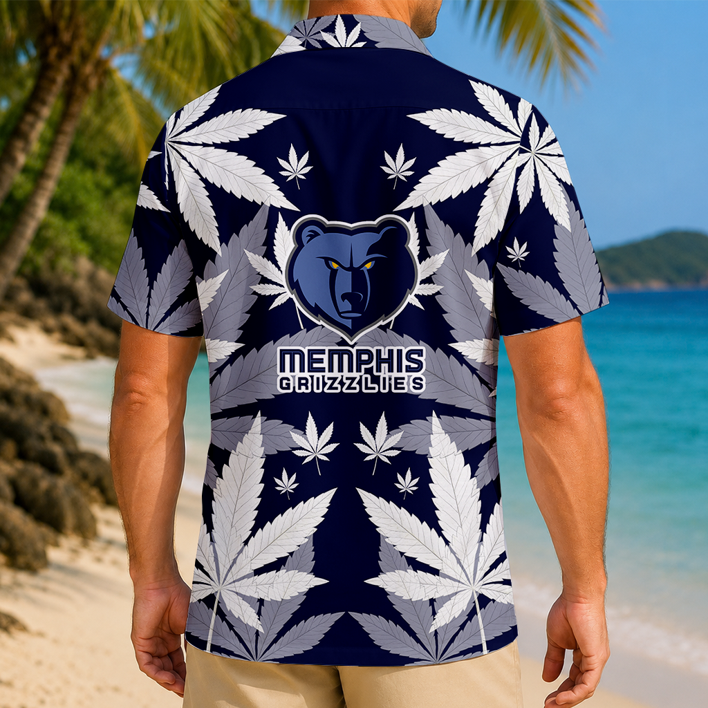 FINAL SALE - NEW CUSTOMIZED NBA13 MGR MEMPHIS GRIZZLIES UNISEX HAWAIIAN SHIRT