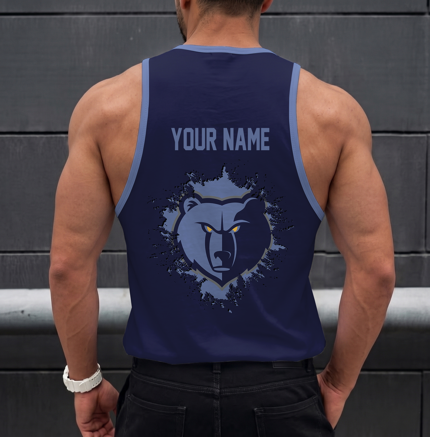FINAL SALE - NEW CUSTOMIZED NBA13 MGR MEMPHIS GRIZZLIES UNISEX TANK TOP