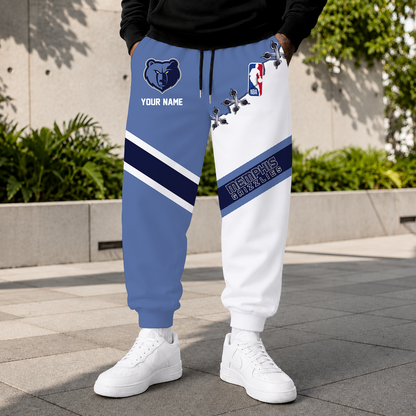 FINAL SALE - NEW CUSTOMIZED NBA13 MGR MEMPHIS GRIZZLIES SWEATPANTS