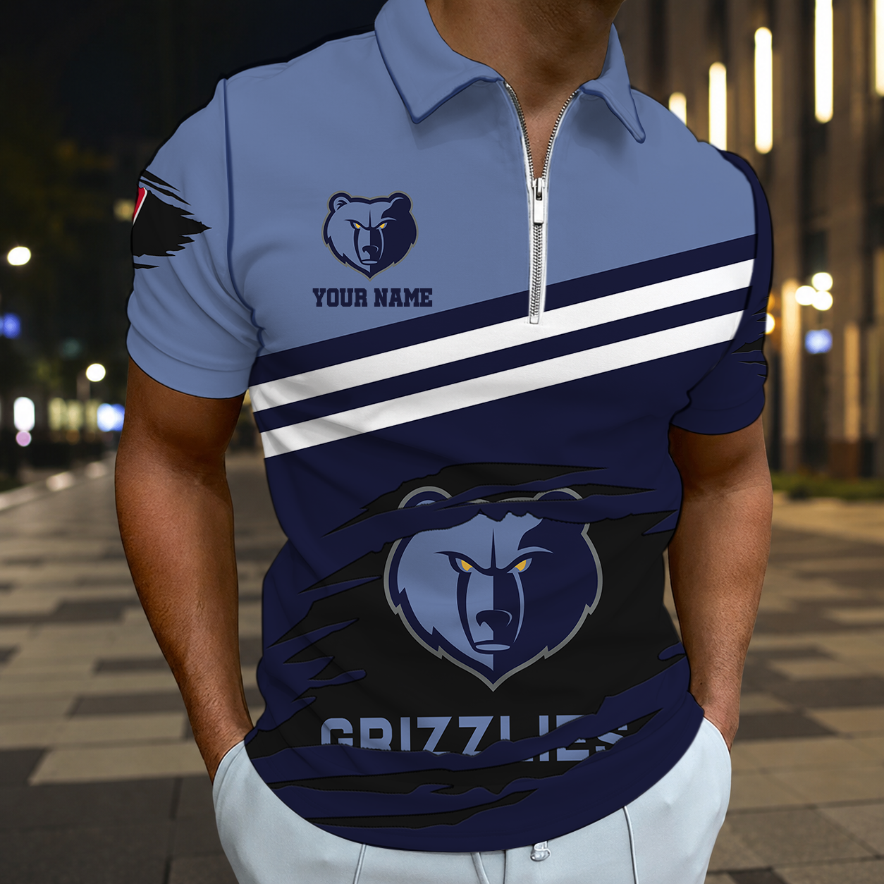 FINAL SALE - NEW CUSTOMIZED NBA13 MGR MEMPHIS GRIZZLIES T-SHIRT, POLO SHIRT, ZIP POLO SHIRT, SWEATSHIRT, HOODIE & ZIP HOODIE