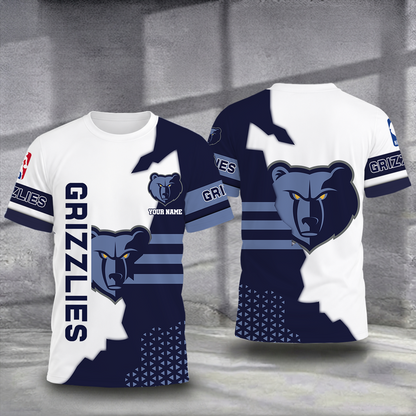 FINAL SALE - NEW CUSTOMIZED NBA13 MGR MEMPHIS GRIZZLIES T-SHIRT, POLO SHIRT, ZIP POLO SHIRT, SWEATSHIRT, HOODIE & ZIP HOODIE